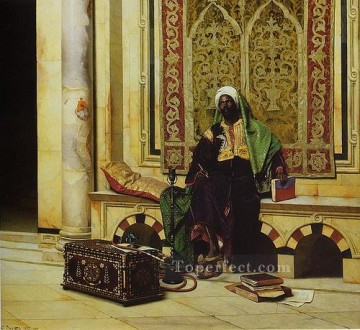  Araber Art Painting - man 2 Ludwig Deutsch Orientalism Araber